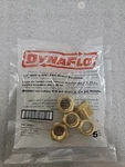 Dynaflo #69855 - 1/2" Mpt X 3/8" Fpt Brass Bushings; Qty 5. Fixed Price $22.99.