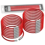 Silipac Wire Keychain Cable Rings Twist-lock 6.3" (16 Cm), 2mm C. Fixed Price $21.07.