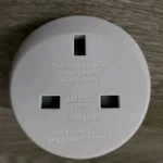 3 Prong Electric Plug Adapter 1560w Max 2". Fixed Price $15.60.