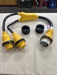 Mecmo 2x L5-30p To Ss2-50r Marine Shore Power Adapter, (2) Plug 30a. Fixed Price $40.77.