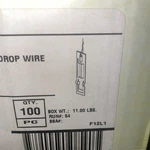 Caddy Ec311 Electrical Drop Wire Qty 100 Pc. Erico. Fixed Price $200.00.