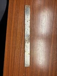 Stanley Metal 12 Inch Ruler 46-222 See Pictures. Fixed Price $5.70.