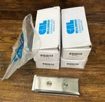 Cr Laurence Crl Afwc2 Brush Stainless 2-pc Side Mount Frameless Glass Clamp Nib. Fixed Price $75.00.