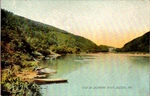 Delaware River Easton Pa Rotograph Postcard C1910 Unused. Fixed Price $12.99.