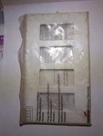 Eaton Wiring Pjs264w Decorator Screwless Wallplate, 4-gang, White, 1 Pack. Fixed Price $2.75.