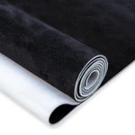 Hiksuky Suede Auto Headliner Fabric 98" L 60" W With Foam Backing - Black. Fixed Price $112.89.