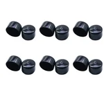 Acocony 1 1/4 Inch Rubber Cap Round 1.25 End Caps Pvc Flexible Pr.... Fixed Price $15.52.