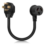 Welluck 1.5ft 3 Prong To 4 Dryer Adapter, Plug.... Fixed Price $33.10.