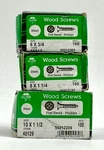Hillman Flat Head Phillips Wood Screws Assorted Sizes 300 Piece Set. Fixed Price $30.00.