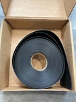 New Open Box Flexco Black Dahlia Vinyl Wall Base 4" X 120' .080" Gauge Coil. Fixed Price $25.00.