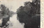 Hackensack New Jersey River Waterfront Antique Postcard K61301. Fixed Price $9.00.