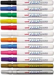 Uni-paint 63721 Px-21 Oil-based Permanent Marker, Fine Bullet Tip, 12 Color Set. Fixed Price $43.95.