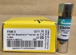 Cooper Bussmann,fnm-3,time-delay 3 Amp Fuses Box Of 10 Nos. Fixed Price $30.00.