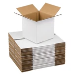 Sunlph White Shipping Boxes 6x6x6 Inches Small Corrugated Cardboard Boxes, 25.... Fixed Price $34.45.