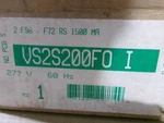 New Advance Vs-2s200-fo High Power Factor-series Ballast Weatherproof Ak. Fixed Price $775.00.