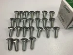 Auveo 5242 7/16-14 X 1-1/4 Bumper Bolts, Stainless Steel Cap Round Head, 25 Pcs. Fixed Price $22.45.
