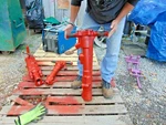 Pneumatic Demolition Hammer Pavement Breaker Jack Ir Mx60 Ingersoll Rand. Fixed Price $350.00.