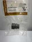 Sigma Electric 49092 Proconnex Zinc Die Cast Threaded Cable Connector 1/2 In.. Fixed Price $2.38.