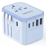 Epicka Universal Travel Adapter, International Power Adapter With 2 Blue. Fixed Price $36.99.