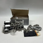 Harrington Lx005-10 Mini Lever Chain Hoist 1/2 Ton Capacity 10ft Lift Hook Mount. Fixed Price $429.95.