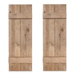 Farmhouse Style Barn Door Shutters For Interior Or Exterior Wall Art Barnwood. Fixed Price $70.13.