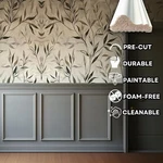 Wainscoting Panels - Peel & Stick 4 Bottom Frame (18 Pcs) Luxury Wall Panel Kit. Fixed Price $59.90.