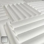 White Acoustic Foam Panels For Sound Dampening And Absorption - 2.5 Inches Th.... Fixed Price $44.06.
