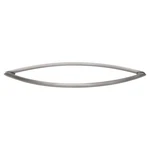 Crl Csh24x24sc Satin Chrome 24" Crescent Style Back-to-back Towel Bars. Fixed Price $65.18.