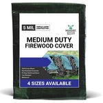 Reversible Heavy Duty Poly Tarp For Wood Piles, Firewood Construction .... Fixed Price $63.41.