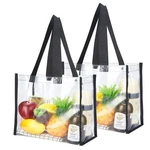 Haoguagua 2-pack Clear Tote Bag Stadium Approved 12x12x6, Transparent See Thr.... Fixed Price $16.97.
