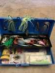 Southbend Starter Tackle Box Full Of New Lures Real Nice !. Fixed Price $60.00.