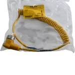New Turck Wkm 30-1m/s90/sp U2-27852 Minifast 3-pin Right-angle Coiled Cable 1m. Fixed Price $49.95.