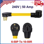 Onetak Nema 6-50p To 10-50r 240v 50 Amp 3 Prong Male Plug 50a Female. Fixed Price $38.08.
