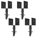 Nrspp 6x6 Concrete Post Anchor 4 Pcs (inner Dia 5.6 X5.6 ) U Shape F. Fixed Price $73.78.