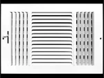 Hbw 12"x 8" (duct Opening Size) 3-way Stamped Face Steel Ceiling/sidewall Air.... Fixed Price $30.00.
