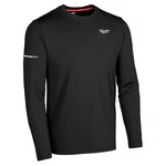Milwaukee Workskin Long Sleeve Crew Neck Black Midweight Base Layer Tee Shirt Lg. Fixed Price $44.95.