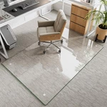 Mysunoria Tempered Glass Chair Mat 40 X60 - Hard Floor Carpet. Fixed Price $259.99.