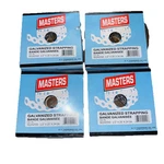 Masters Sg242550 1/2" X 25' Galvanized Steel Suspension Strapping 4 Pack. Fixed Price $6.53.