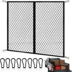 Cargo Net For Pickup Truck Bed High Elastic With Fine Mesh And 8 Metal Hooks. Fixed Price $25.99.
