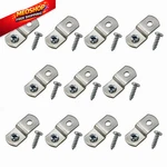 20 Pack 1/8" Canvas Offset Clips With Screws Pro Quality Silver. Fixed Price $9.12.