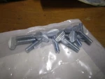 1/4"-20 X 1" Type B Regular Thumb Screw, No Shoulder, Zinc Qty 10. Fixed Price $10.00.