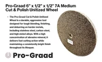 Pro-graad Cut & Polish Unitized Wheel. Fixed Price $32.10.