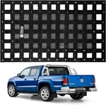 Tkloop Black Heavy Duty Pickup Truck Cargo 2.3' X 3.9' Cam Buckles Elastic Ropes. Fixed Price $45.99.