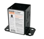 Simpson Fpbb44 E-z Base Black Powder-coated Post For 4x4. Fixed Price $37.67.