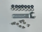 Supermicro 9/32 Wrench + Philips Screws X 9 Standoffs 7 Cse-826be2c-r802lpb. Fixed Price $24.99.