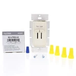 Lutron S2-lfsq-la Dual Slide-to-off Incandescent Dimmer 1.5a Fan Control 300w. Fixed Price $25.72.