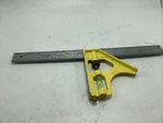 Stanley 46-123 12" Contractor Grade Combination Square-made In England. Fixed Price $18.99.