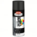 Krylon 01613 Paint, Acryli-quik Series, Semi Flat Black, 12 Oz. Aerosol Can. Fixed Price $11.99.