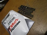 #28 Hss 135 Split Point Black And Gold Finish Jobber Drill Qty 9. Fixed Price $18.00.