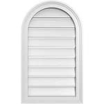 Ekena Millwork Gvprt18x3002sf Round Top Surface Mount Pvc Gable Vent, 18"w X .... Fixed Price $129.45.